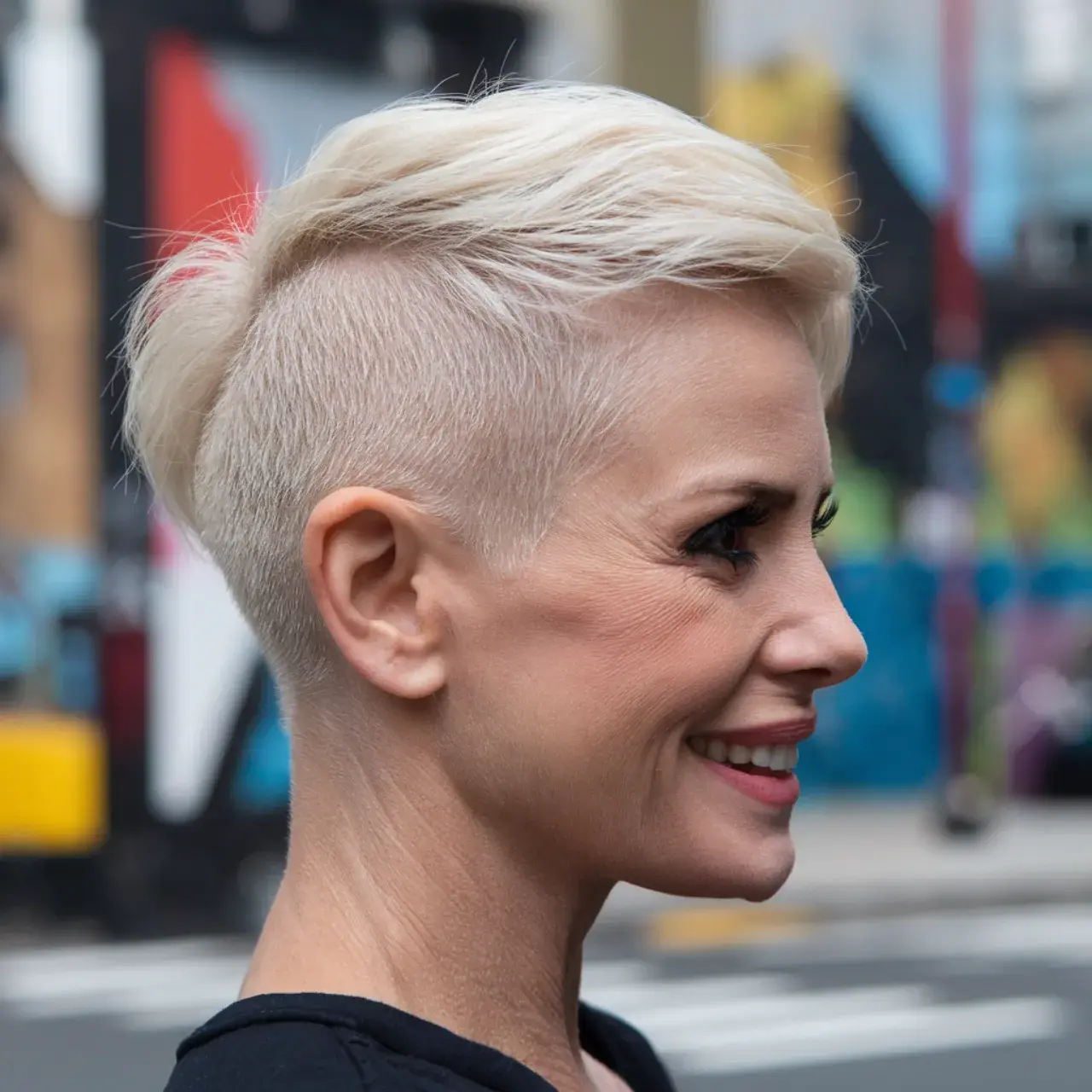 Tapered Pixie with Undercut