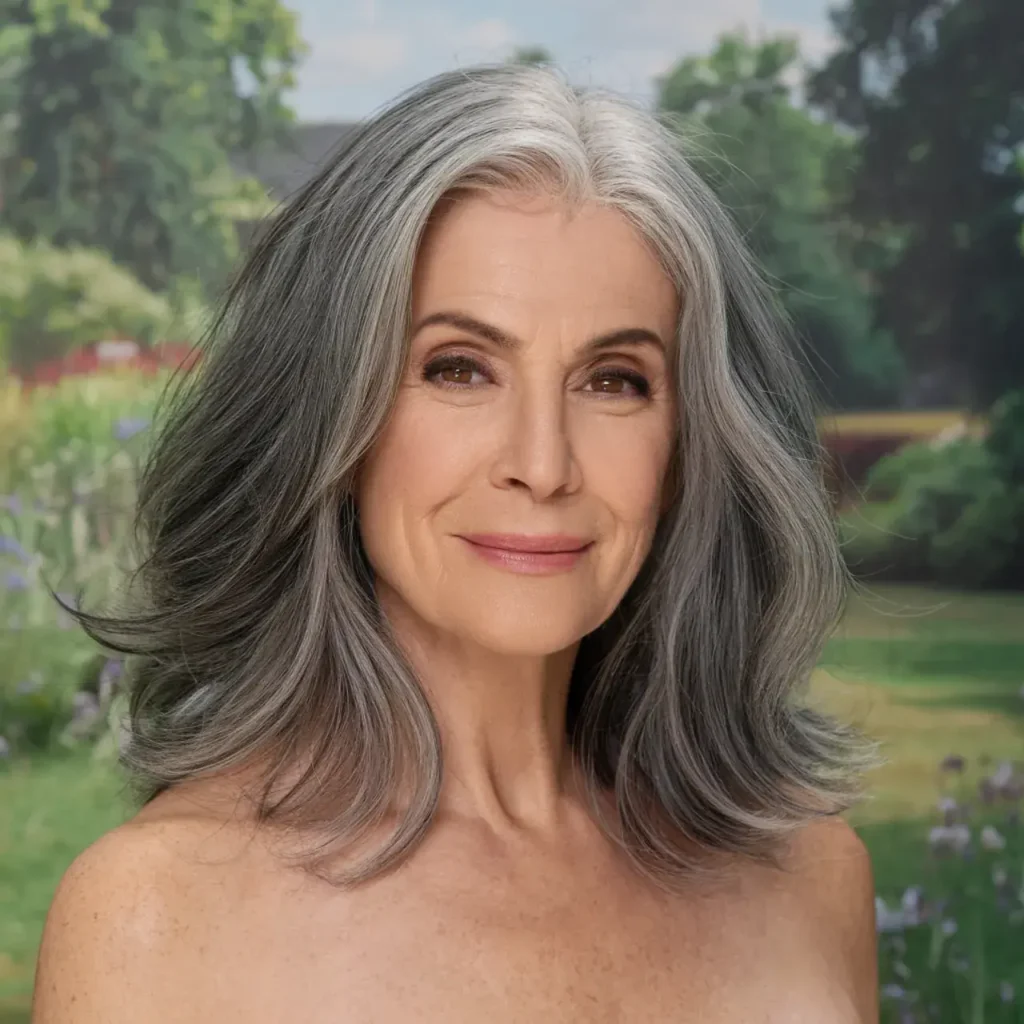 Gray Wavy Lob