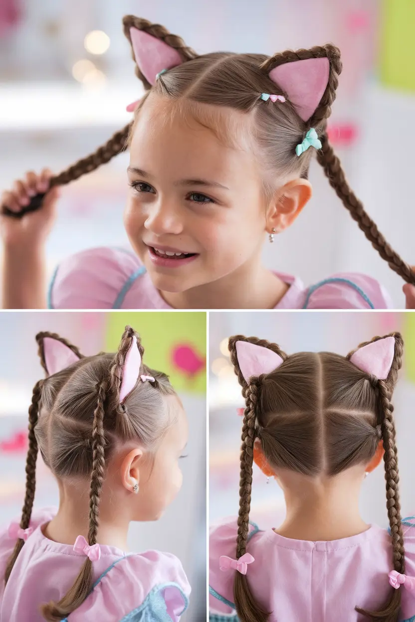 Braided Cat Ears