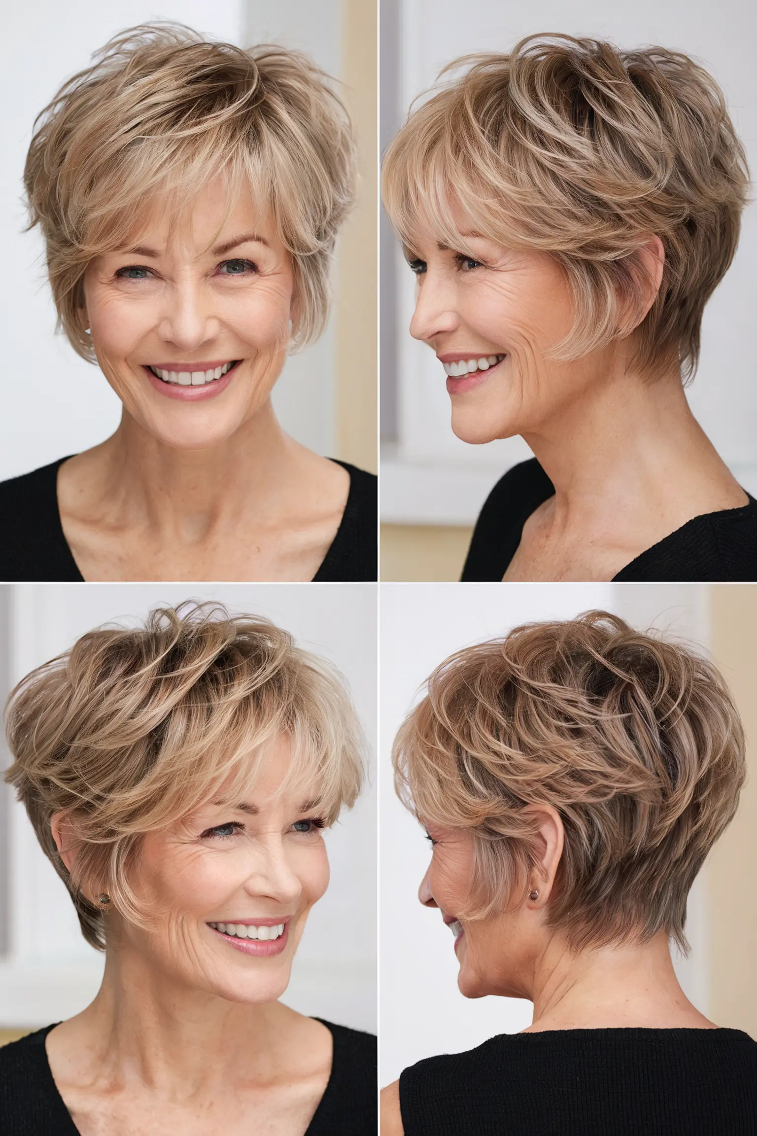 50. Youthful Short Layered Haircut