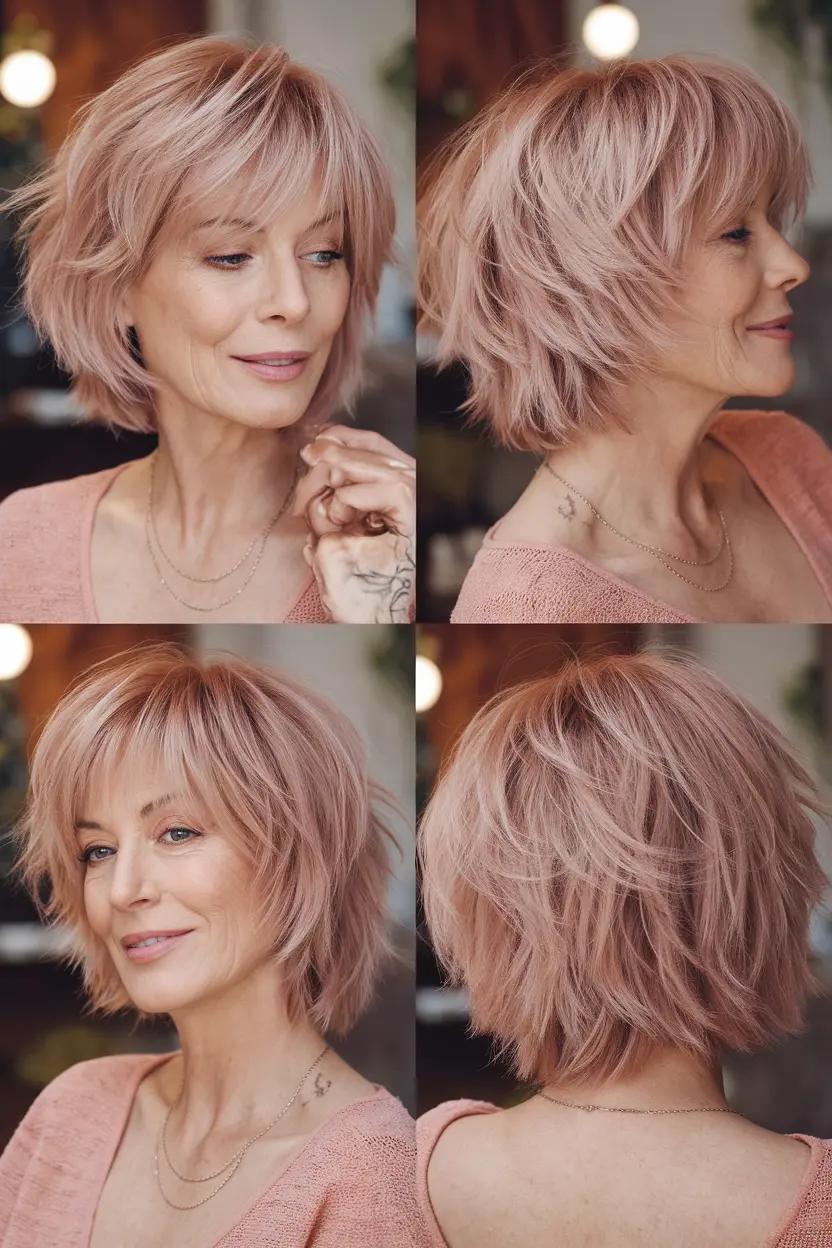 82. Rose Shaggy Cut