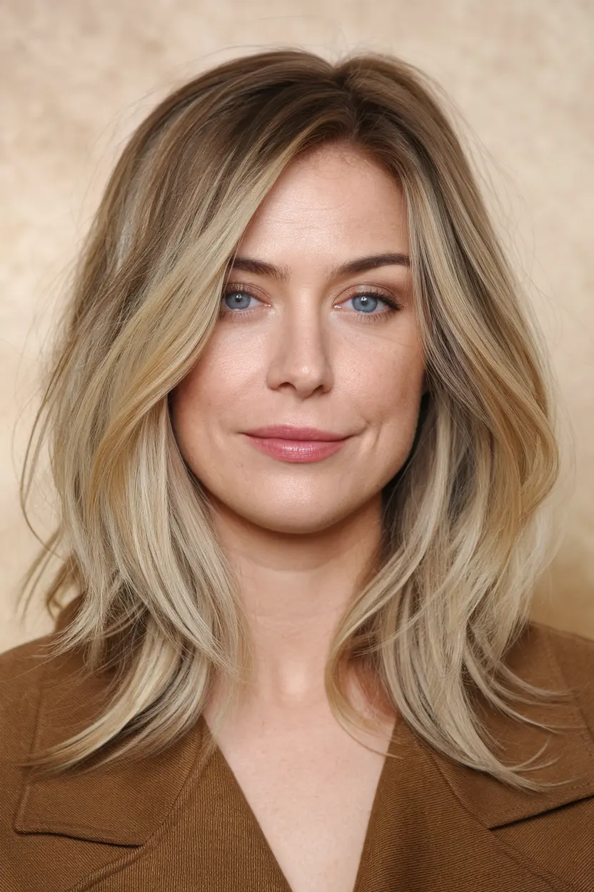 Medium-Length Hair with Soft, Graduated Layers