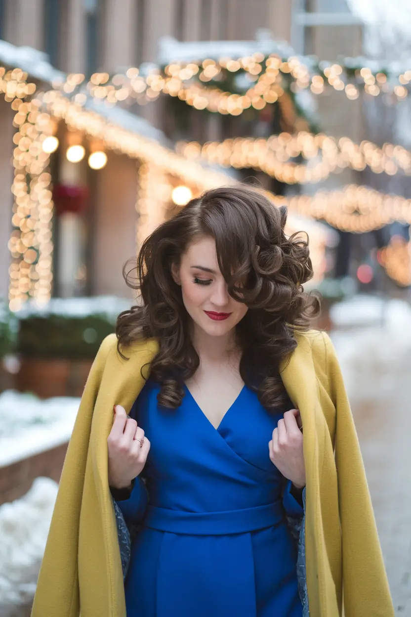 Voluminous Curls for NYE