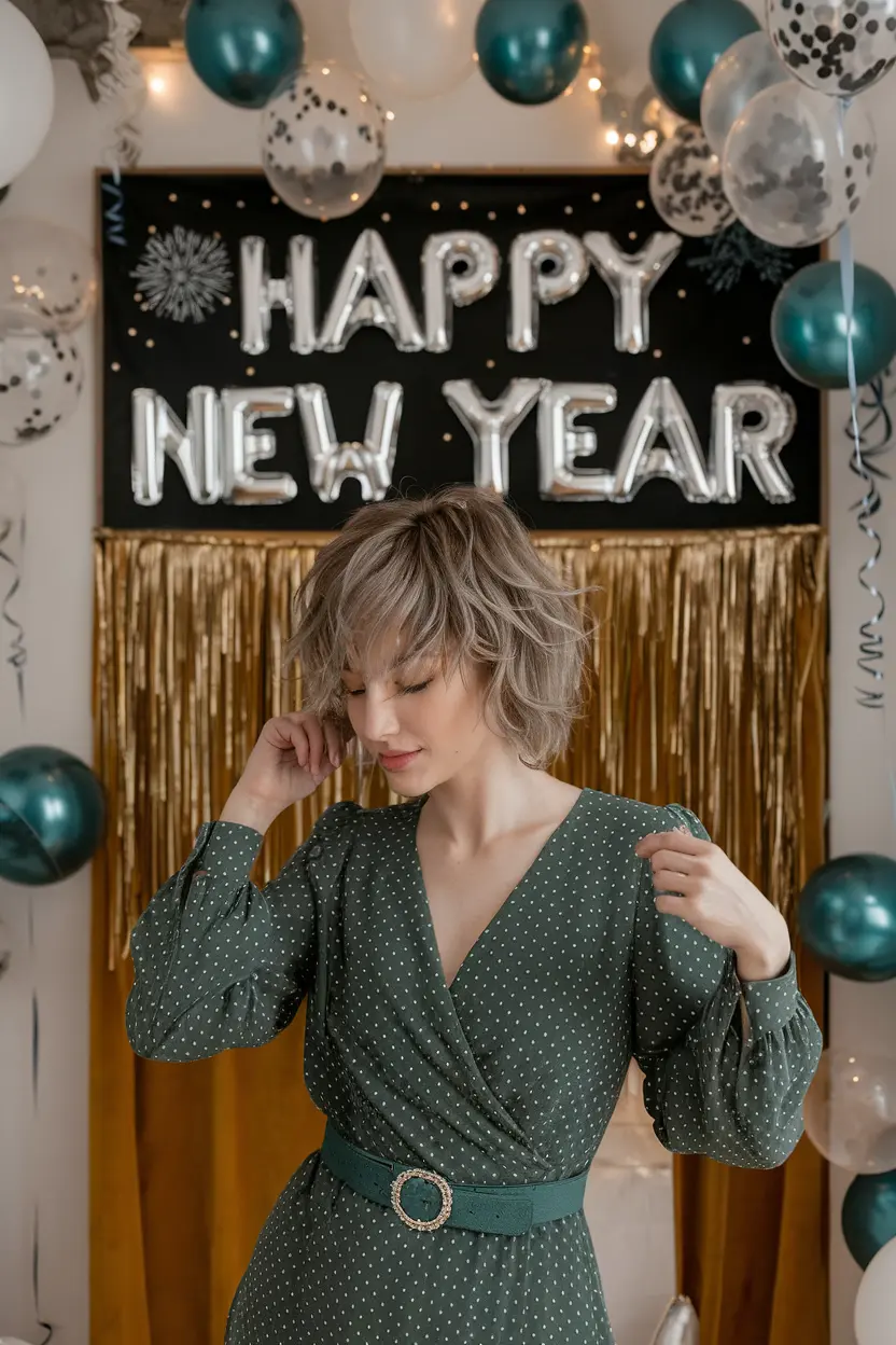 Wavy Pixie for New Year's