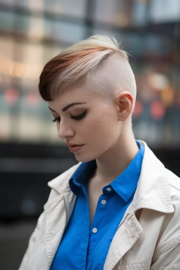 24. Two Tone Undercut