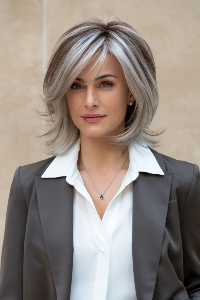 Layered Silver Lob