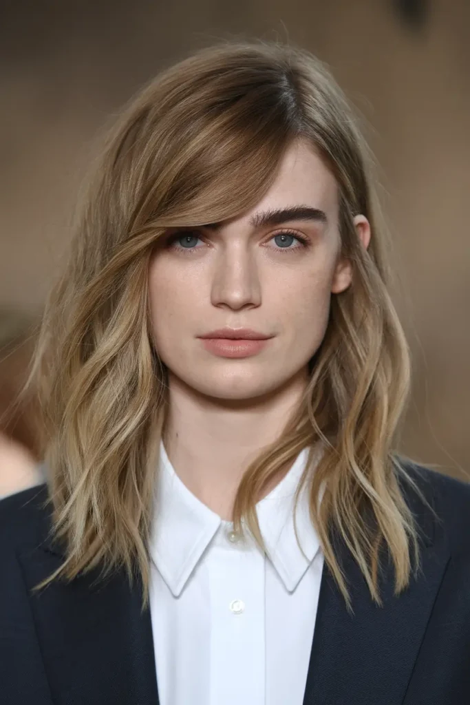 Versatile Angled Side Bangs