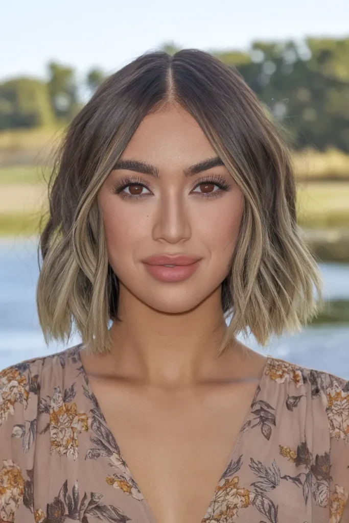 Wavy Angled Lob Style