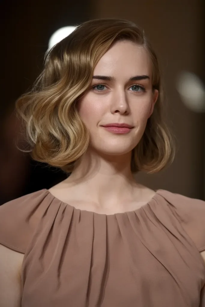 35. Shoulder Length Soft Curls