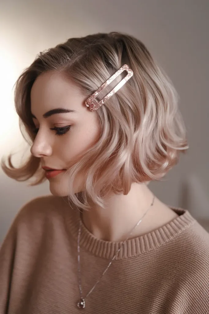 7. Piece y Rose Gold Bob