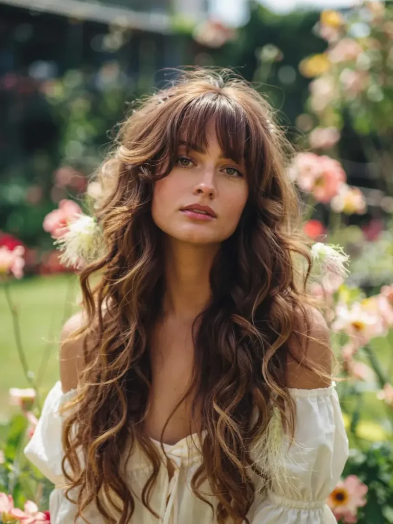 15 Wolf Cut Curly Hair Looks You’ll Love 1 1. Classic Curly Wolf Cut