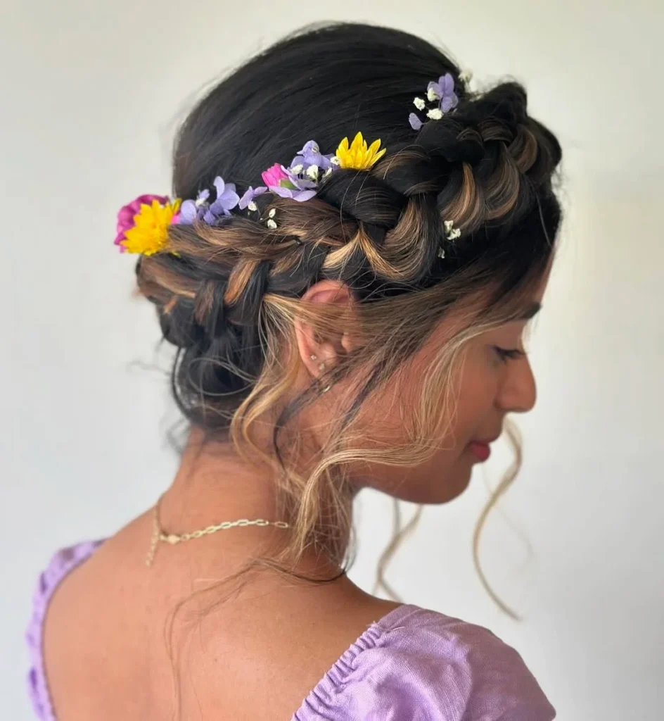 Braided Crown Style