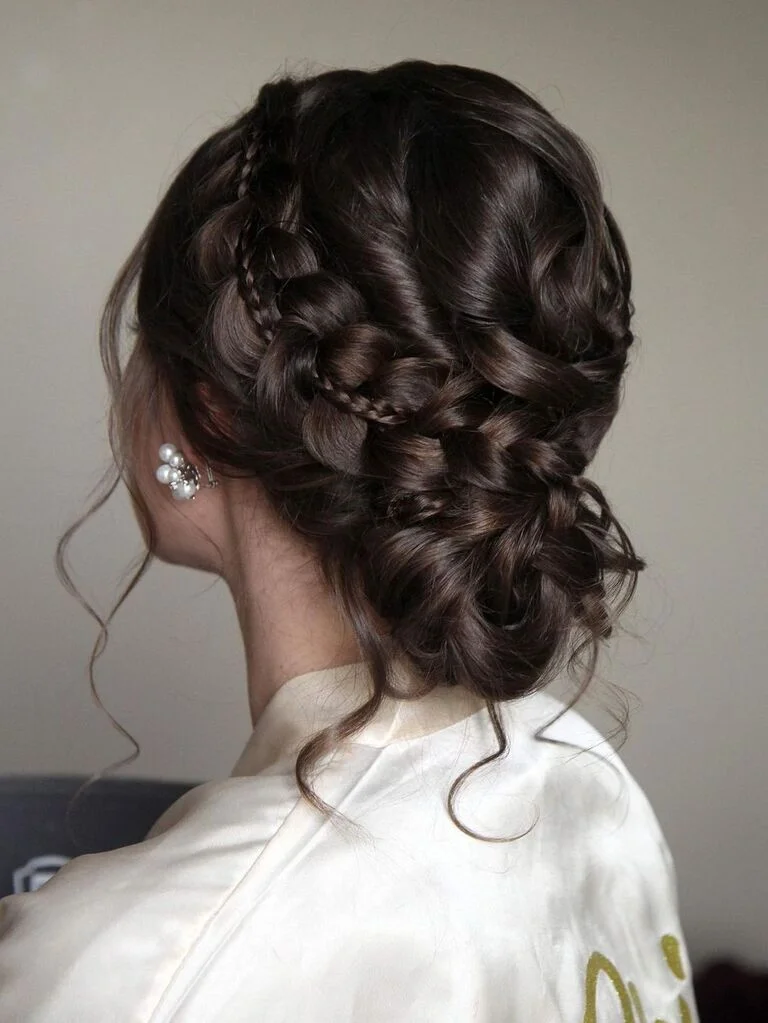 Intricate Braided Updo