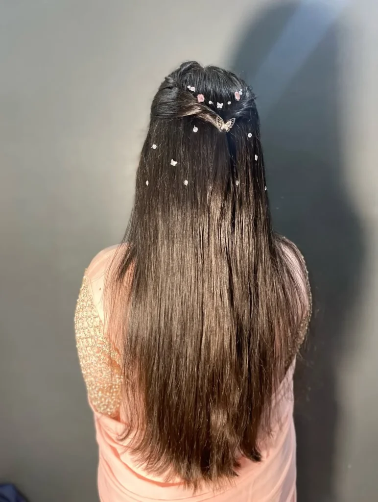 Simple Straight Hair Down