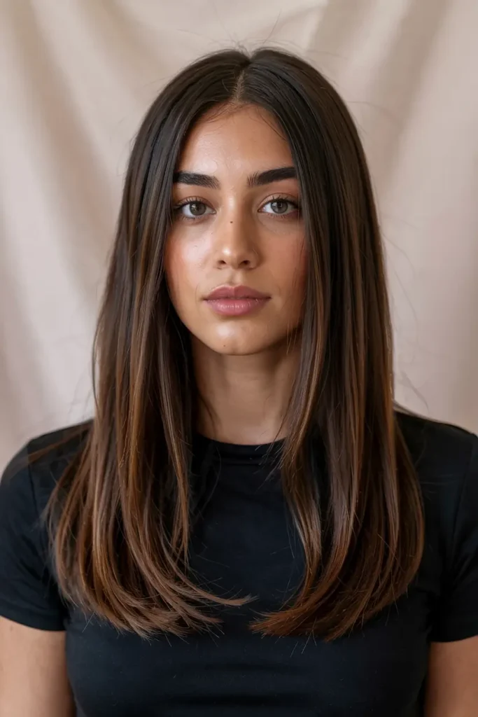 Hot Baddie Hairstyles Latina Straight hair Looks You Need 12 12. Straight Layered Shag