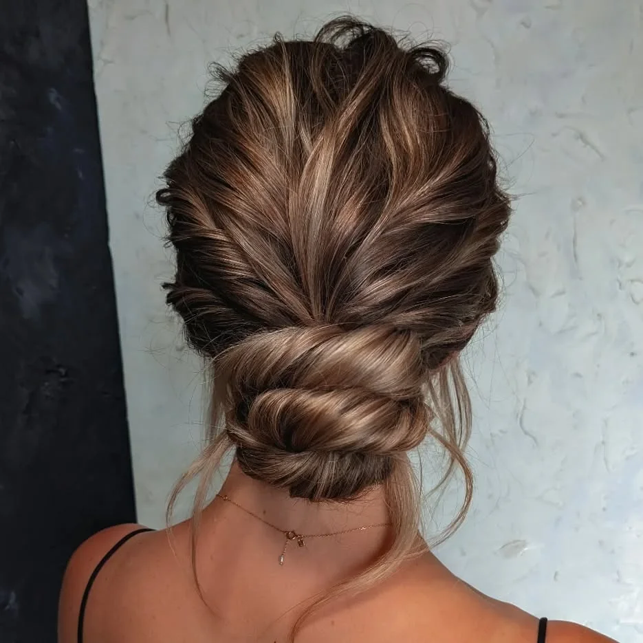 Messy Low Bun