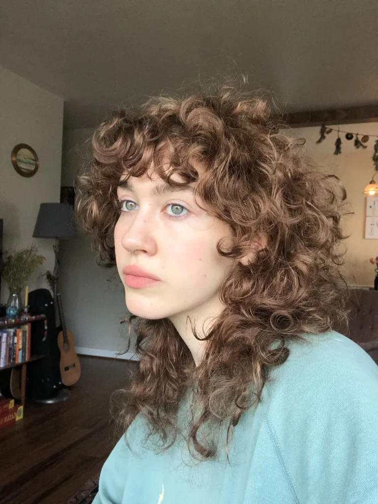 15 Wolf Cut Curly Hair Looks You’ll Love 27 Soft Curly Wolf Cut
