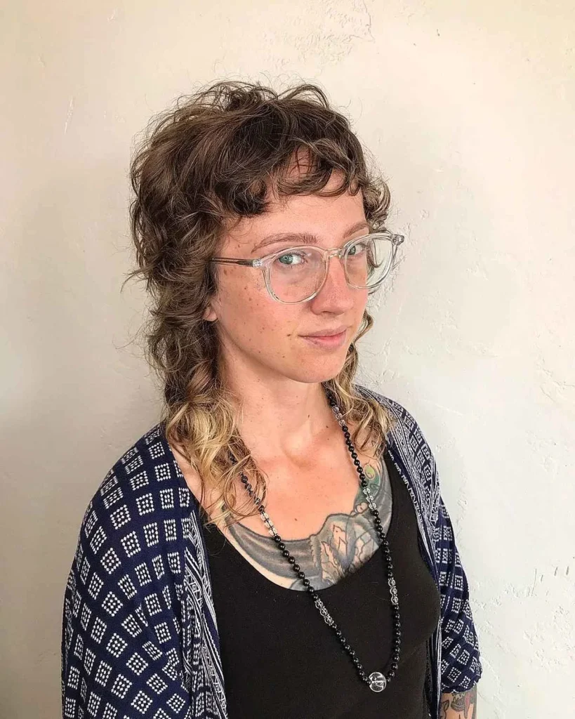 15 Wolf Cut Curly Hair Looks You’ll Love 29 Defined Curly Wolf Cut