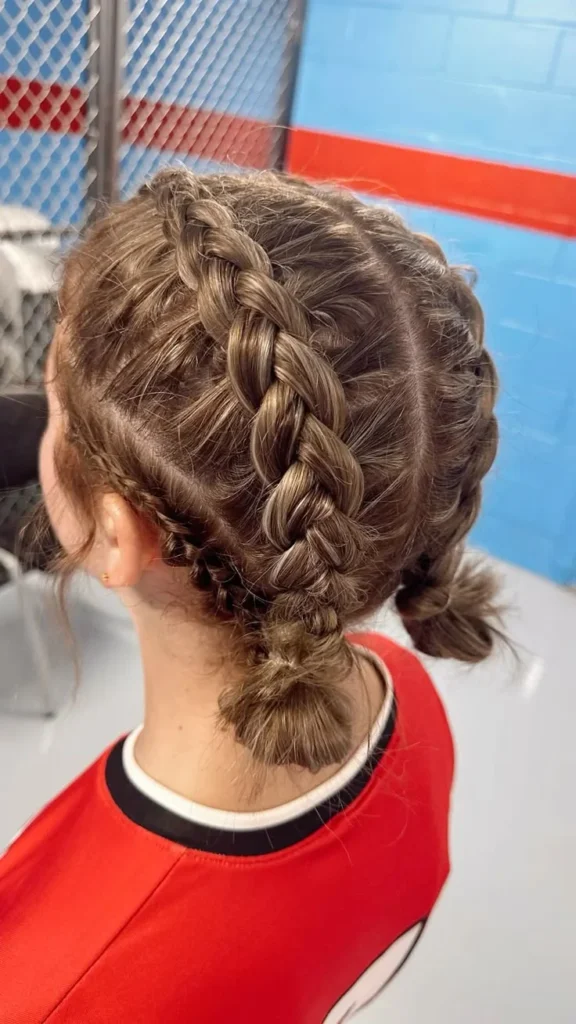 Two Short Hair Pigtails