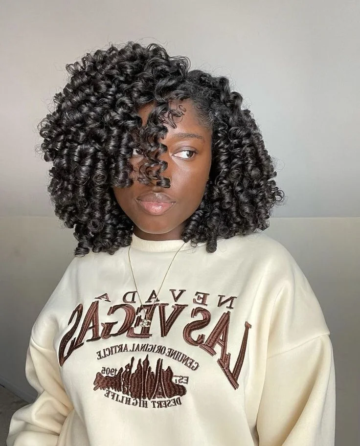 Bouncy Spiral Curls