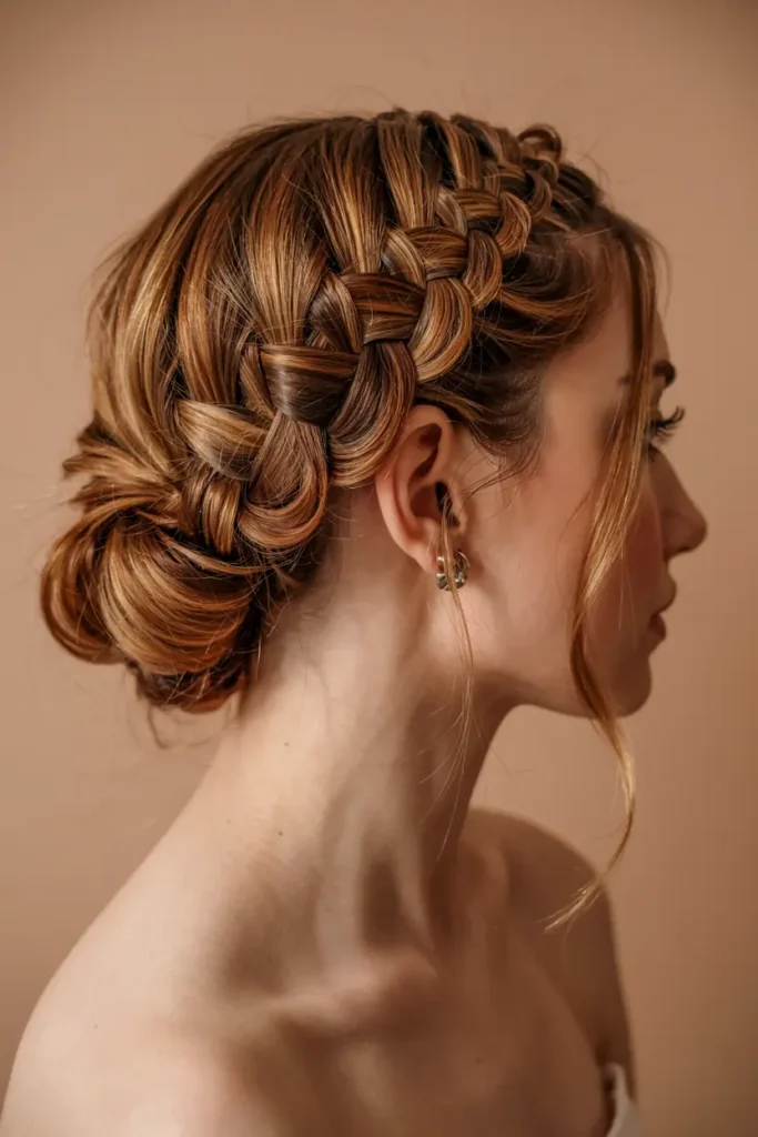 4. Twisted Updo