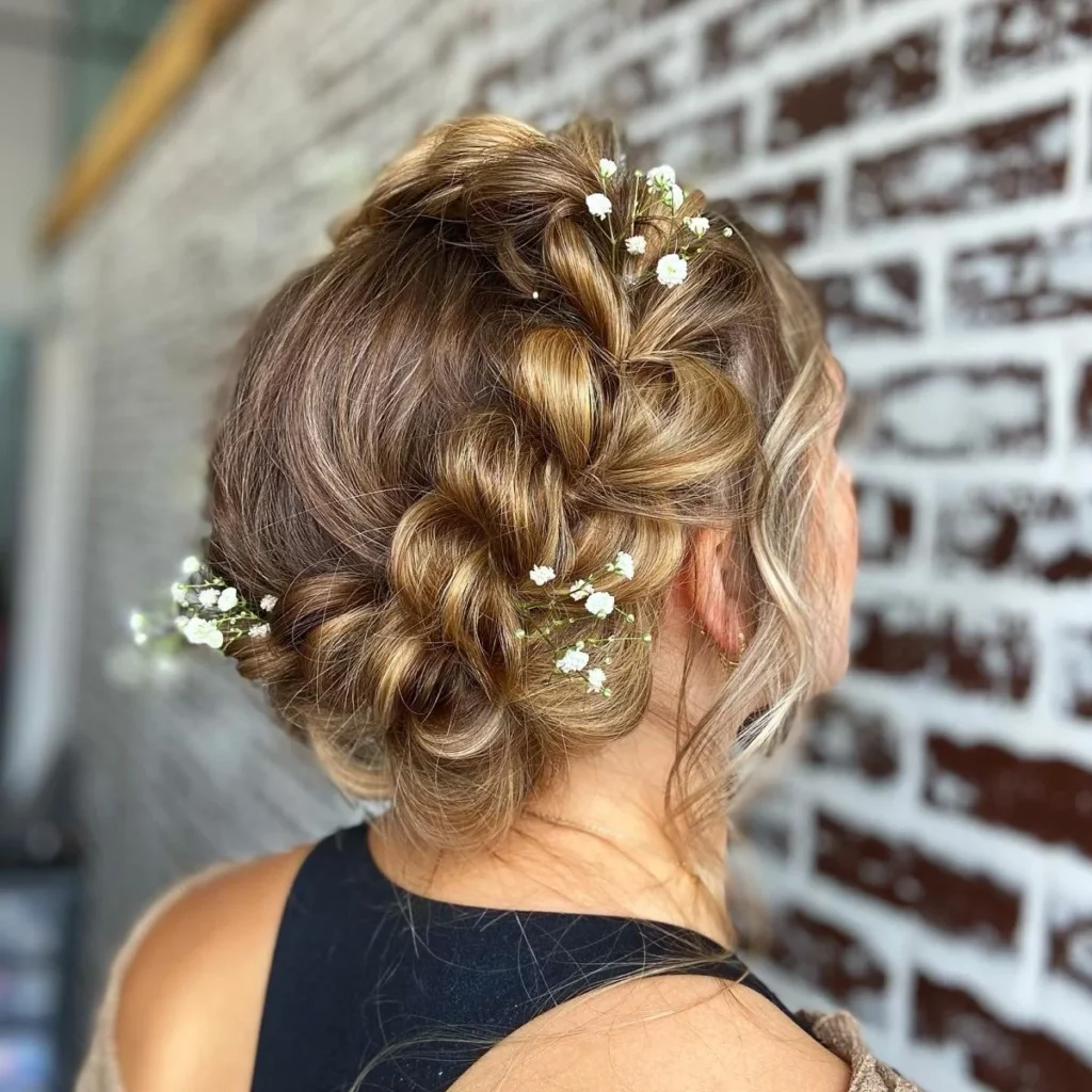 Braided Crown Bridal Hair