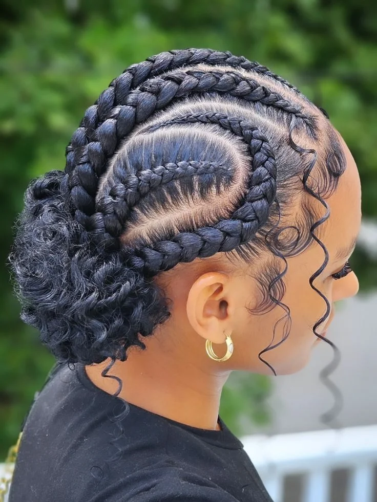 Stitch Braid Updo