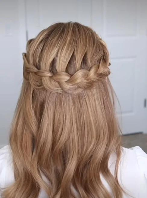 Braided Half-Up Crown