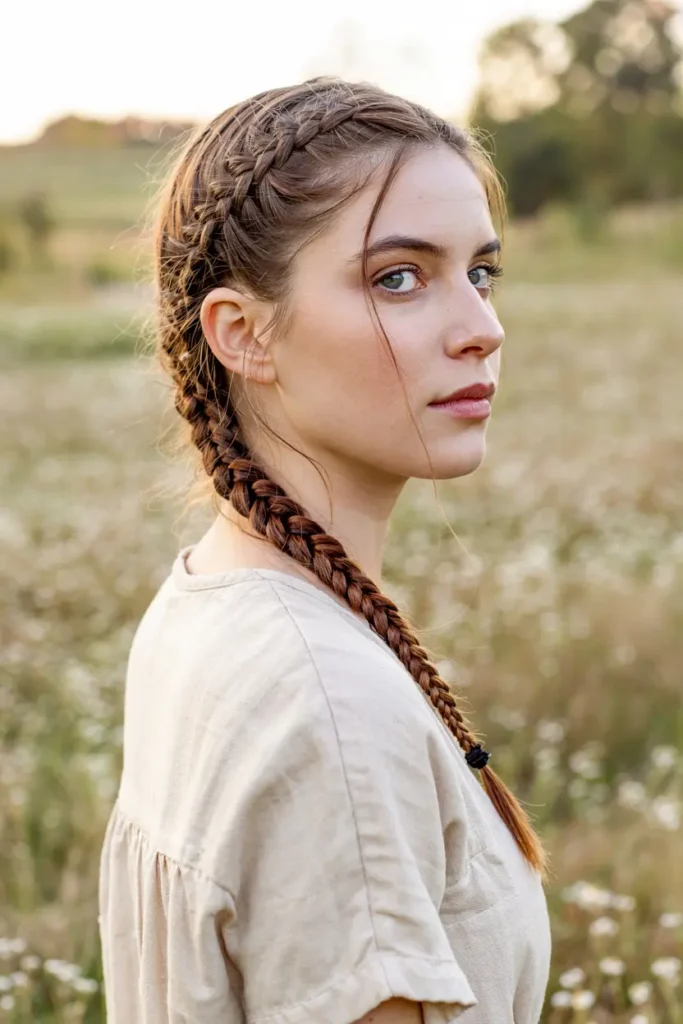 6. Side Fishtail Braid
