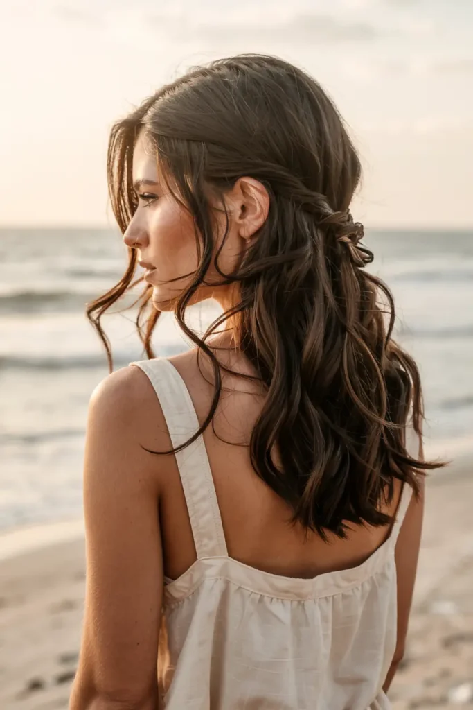 6. Side Parted Layered Waves