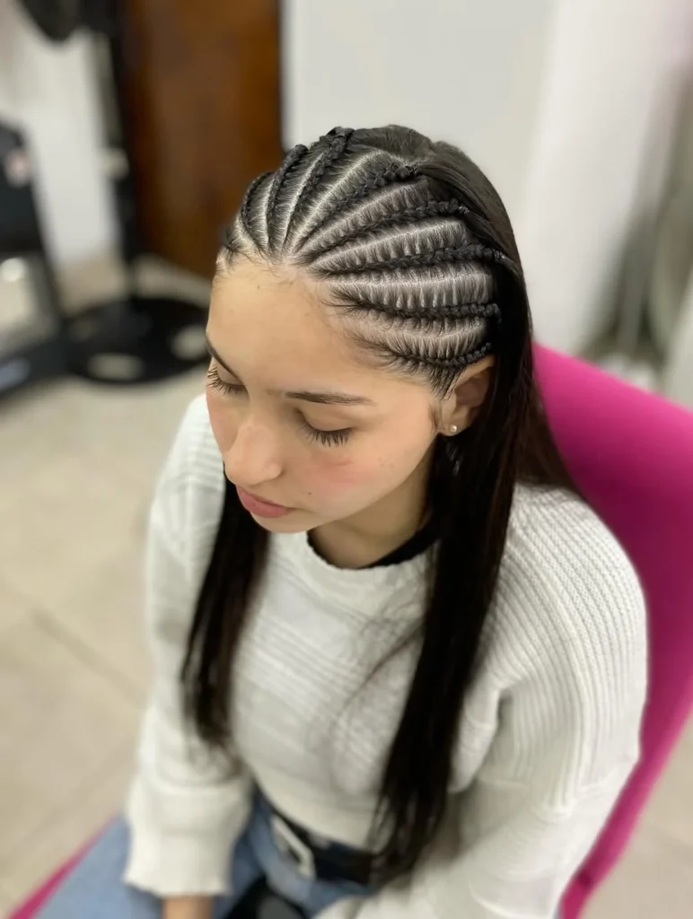 Simple Cornrow Braid