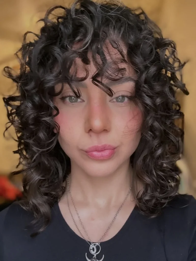 Short Curly Shag