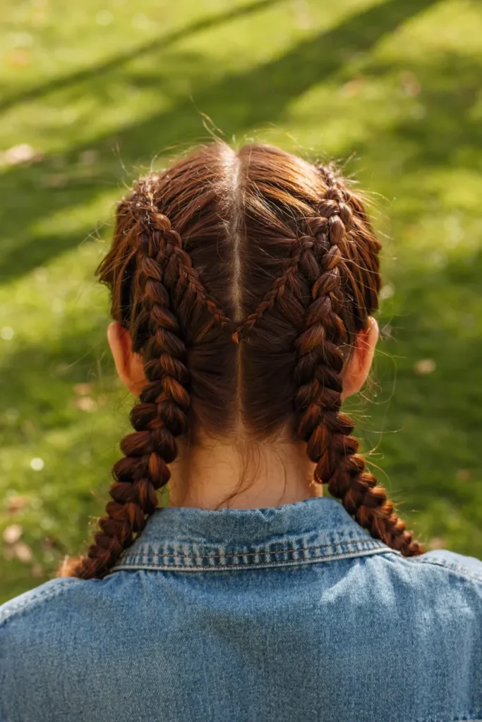 9. Butterfly Braid Design