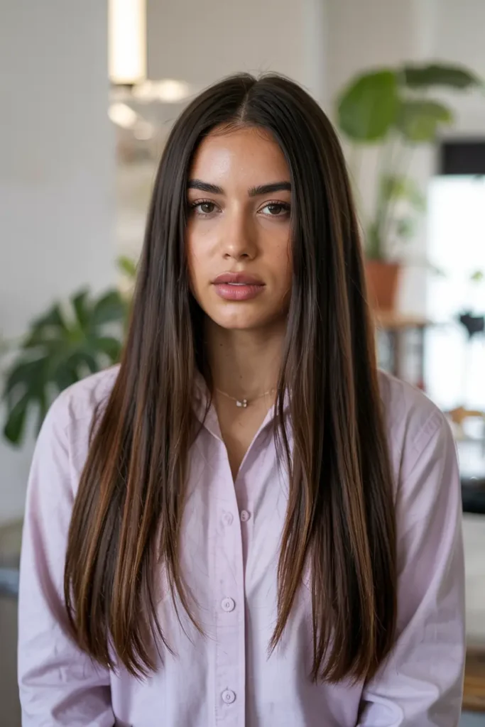 Hot Baddie Hairstyles Latina Straight hair Looks You Need 9 9. Extra Long Straight Hair