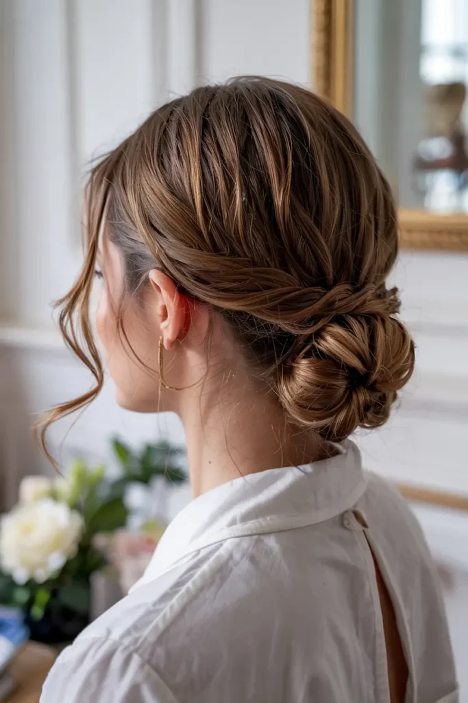 1. Classic French Chignon