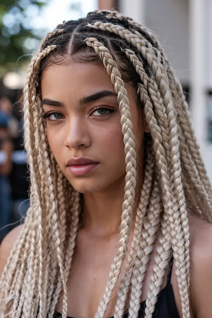 1. Jumbo Box Braids 1