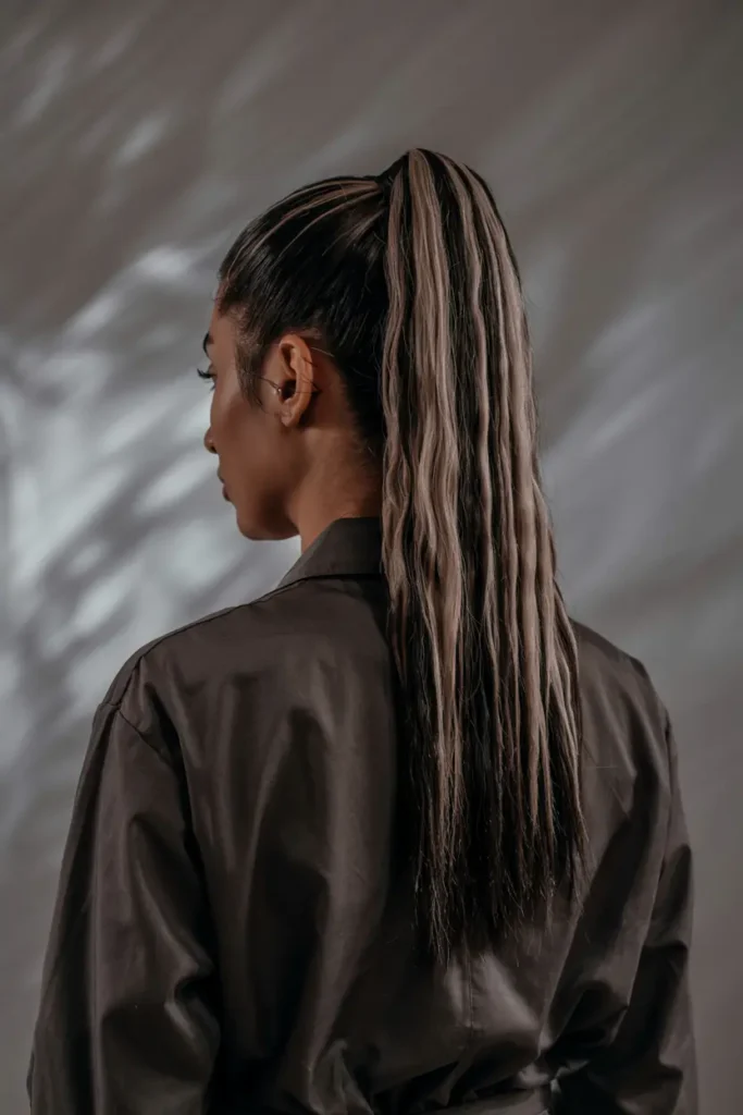 1. Sleek High Ponytail Wig