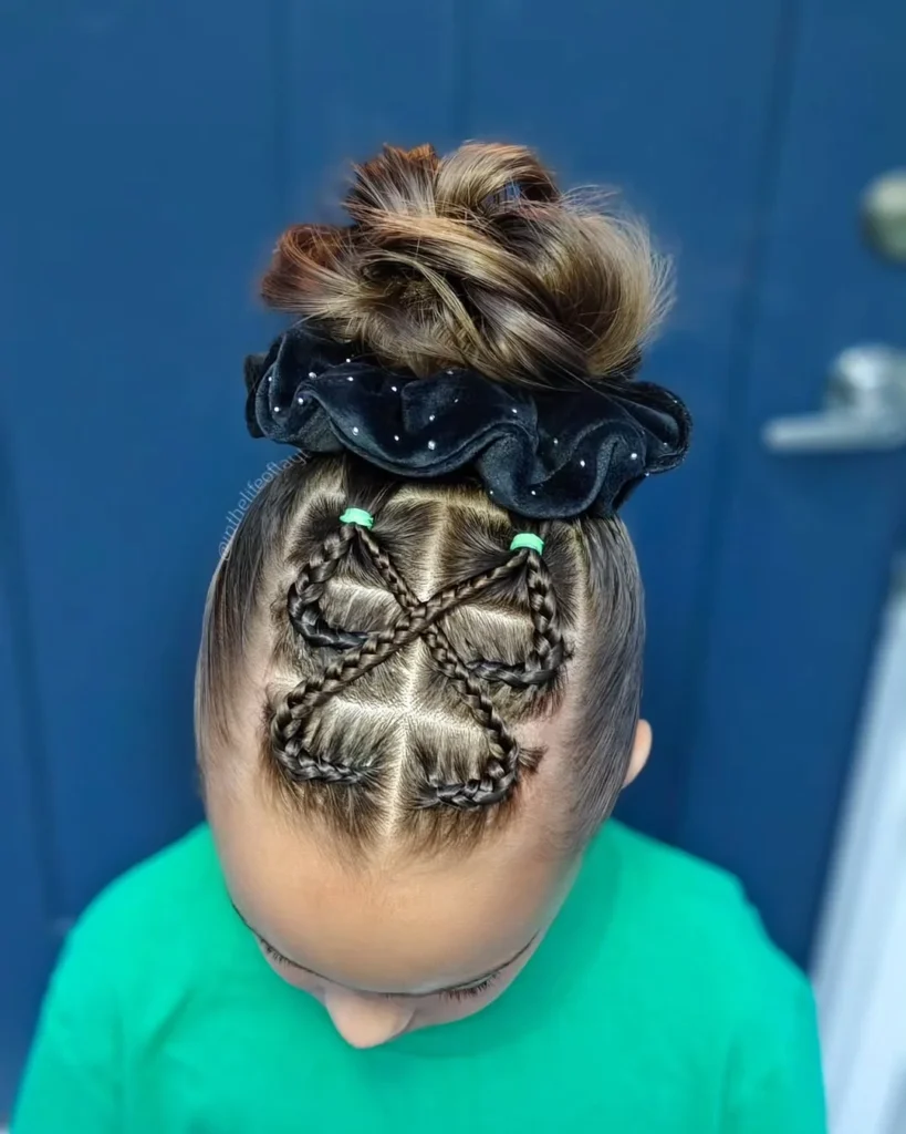 Messy Braid with Scrunchie
