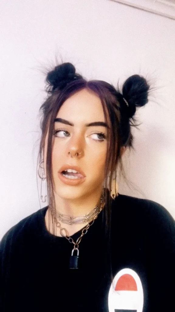 Tousled Wolf Mullet Space Buns