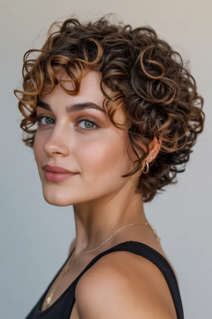 20 Pixie Cuts for All Face Shapes, Find Your Style 10 10. Curly Pixie Cut