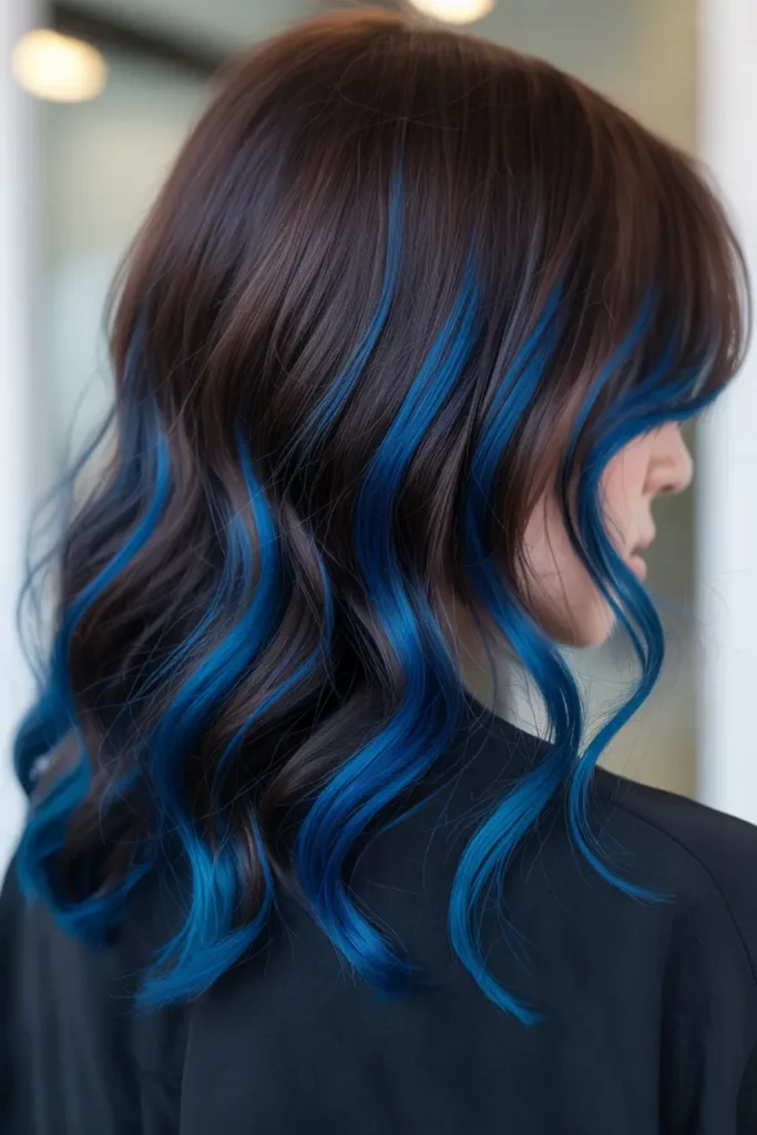 10. Dark Blue Root Melt