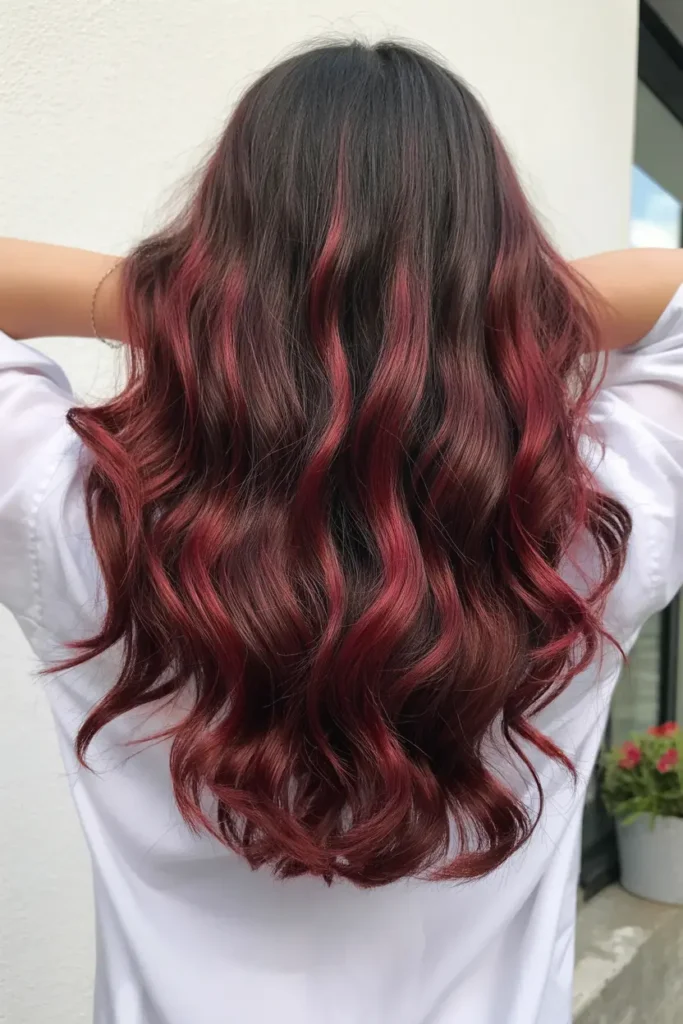 10. Dark Cherry Red Root Melt