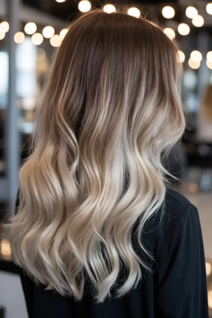 10. Dark Roots Blonde Root Melt
