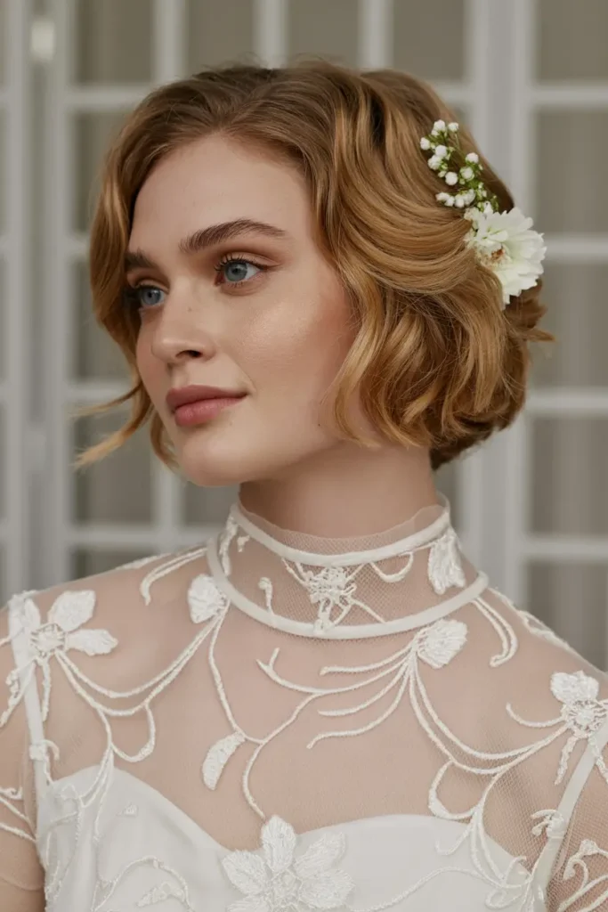 10. Loose Bob Updo
