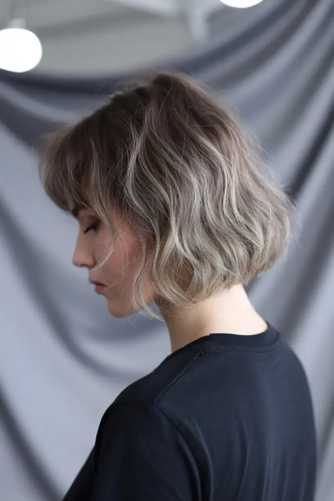 Messy Bob Hairstyles That Look Good on Everyone 10 10. Messy Bob with Wispy Fringe
