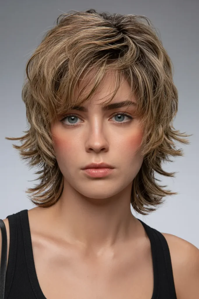 30 Layered Haircuts for More Volume and Style 10 10. Steep Front Layers for Body