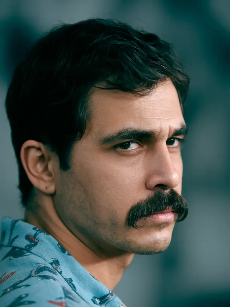 10. Thick Bushy Mustache