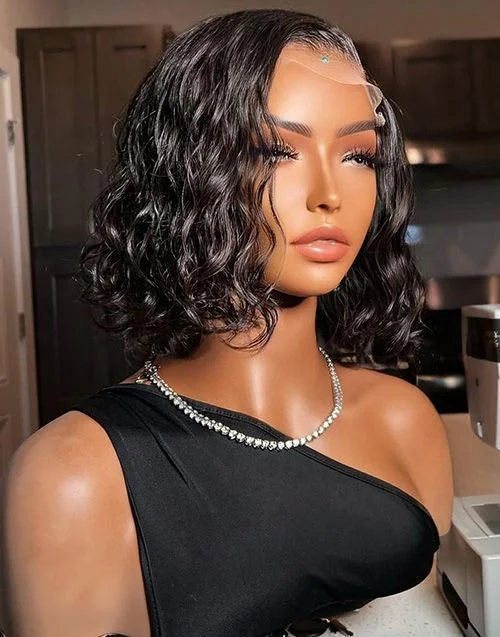 Wet-Look Wave Wig