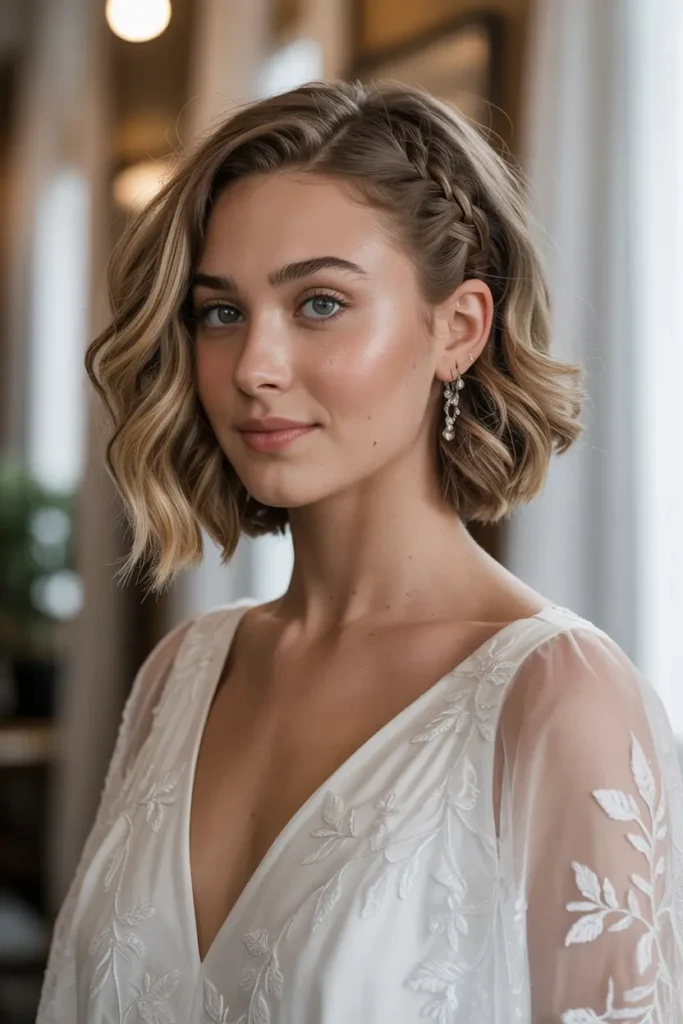 11. Braided Bob Accent