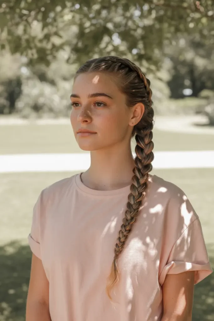 30 Trendy Hairstyles for Summer to Beat the Heat in Style 11 11. French Braid